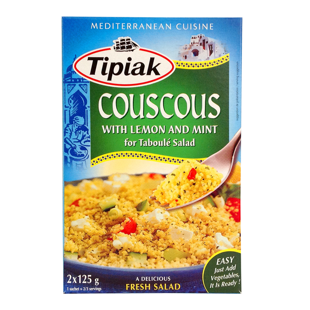 Ταμπουλέ (Κούς-Κούς με Δυόσμο) Tipiak (2×125 g)