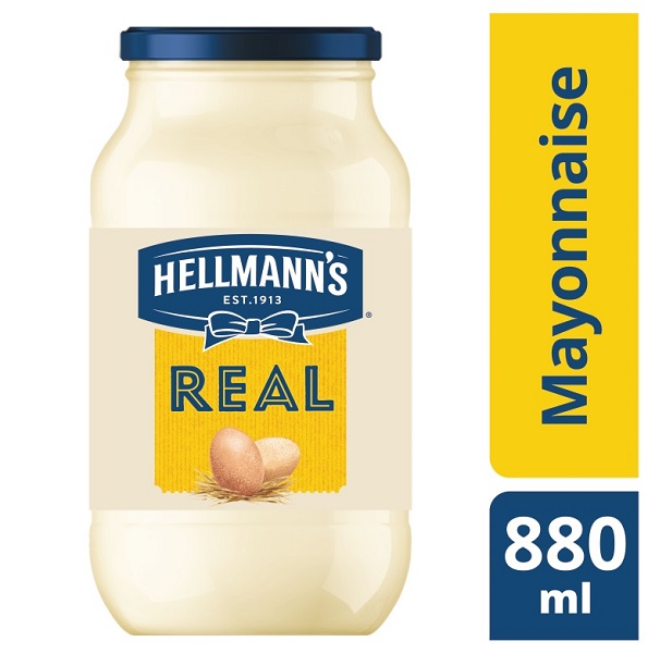 Μαγιονέζα Real Hellmann’s (880 ml)