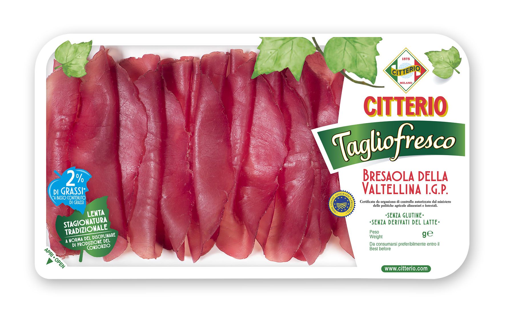 Bresaola σε Φέτες Citterio (70 g)