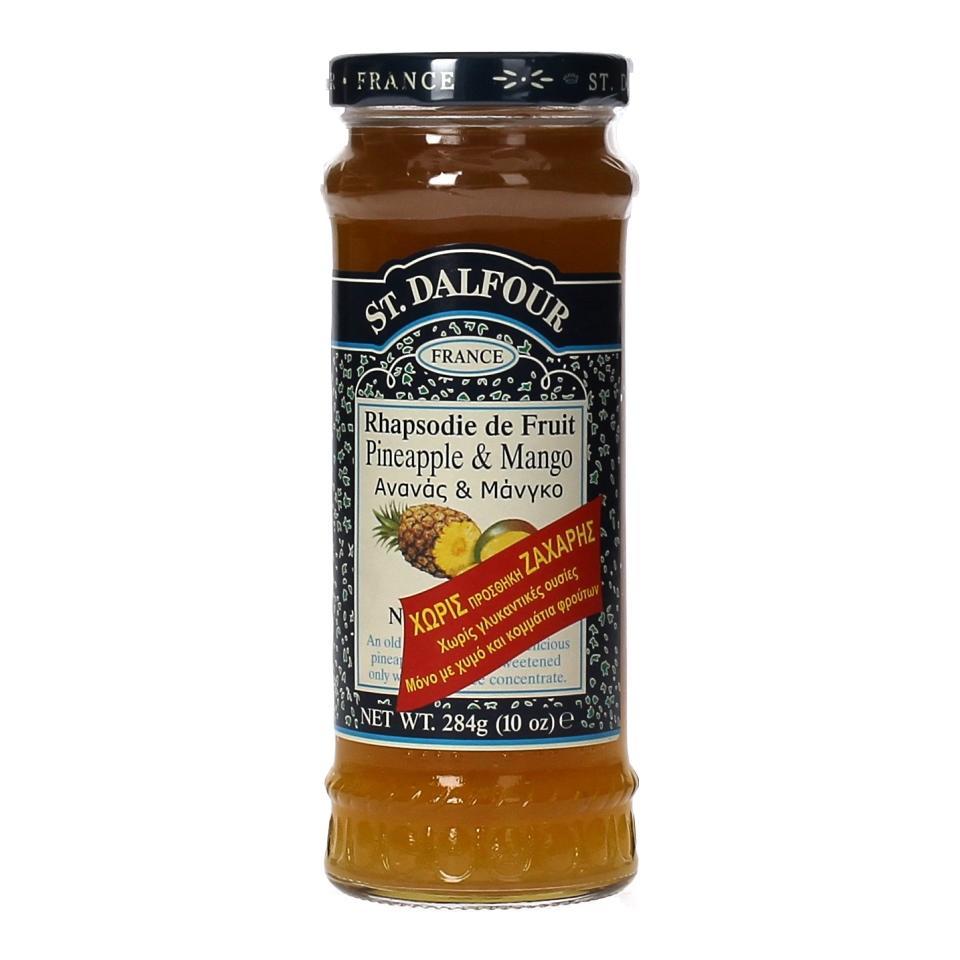Μαρμελάδα Ανανάς Και Μάνγκο St. Dalfour (284 g)
