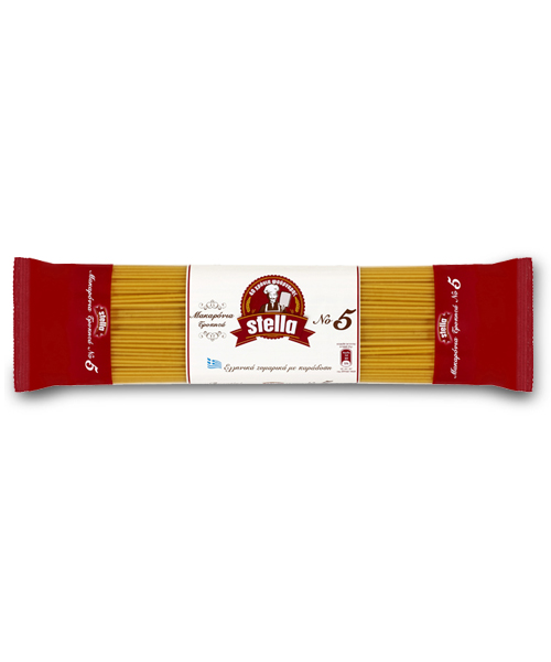Τρυπητά Μακαρόνια Νο 5 Stella (500 g)