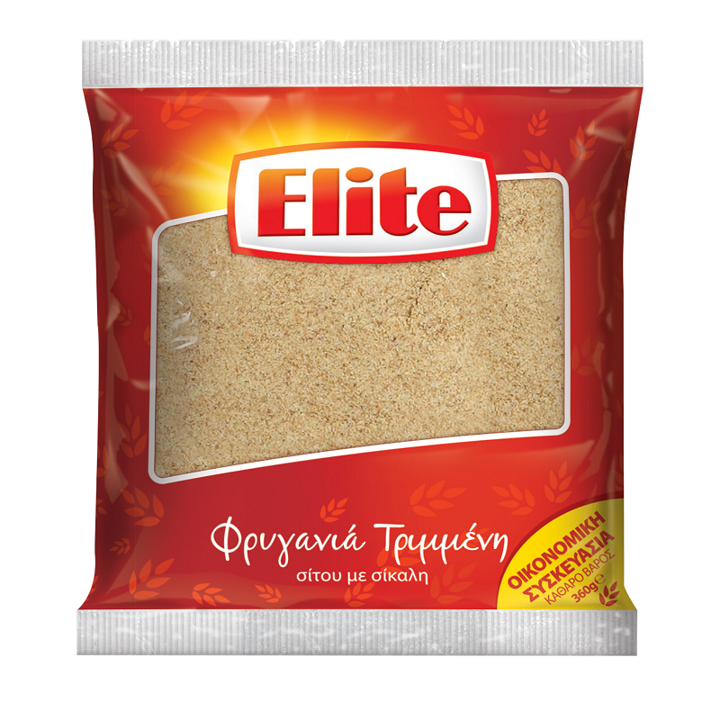 Elbisco Τρίμμα Φρυγανιάς με Σίκαλη Elite (360 g)
