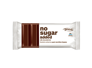 Σοκολάτα Γάλακτος No Sugar Geneva (30 g)