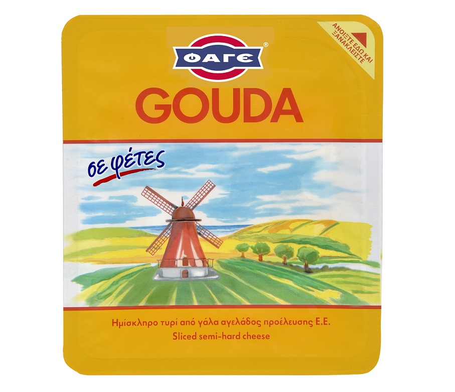 Φάγε Τυρί Gouda σε Φέτες Φάγε (10 φέτες) (200 g)
