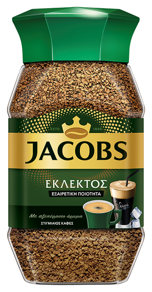 Καφές Στιγμιαίος Εκλεκτός Jacobs (200 g)