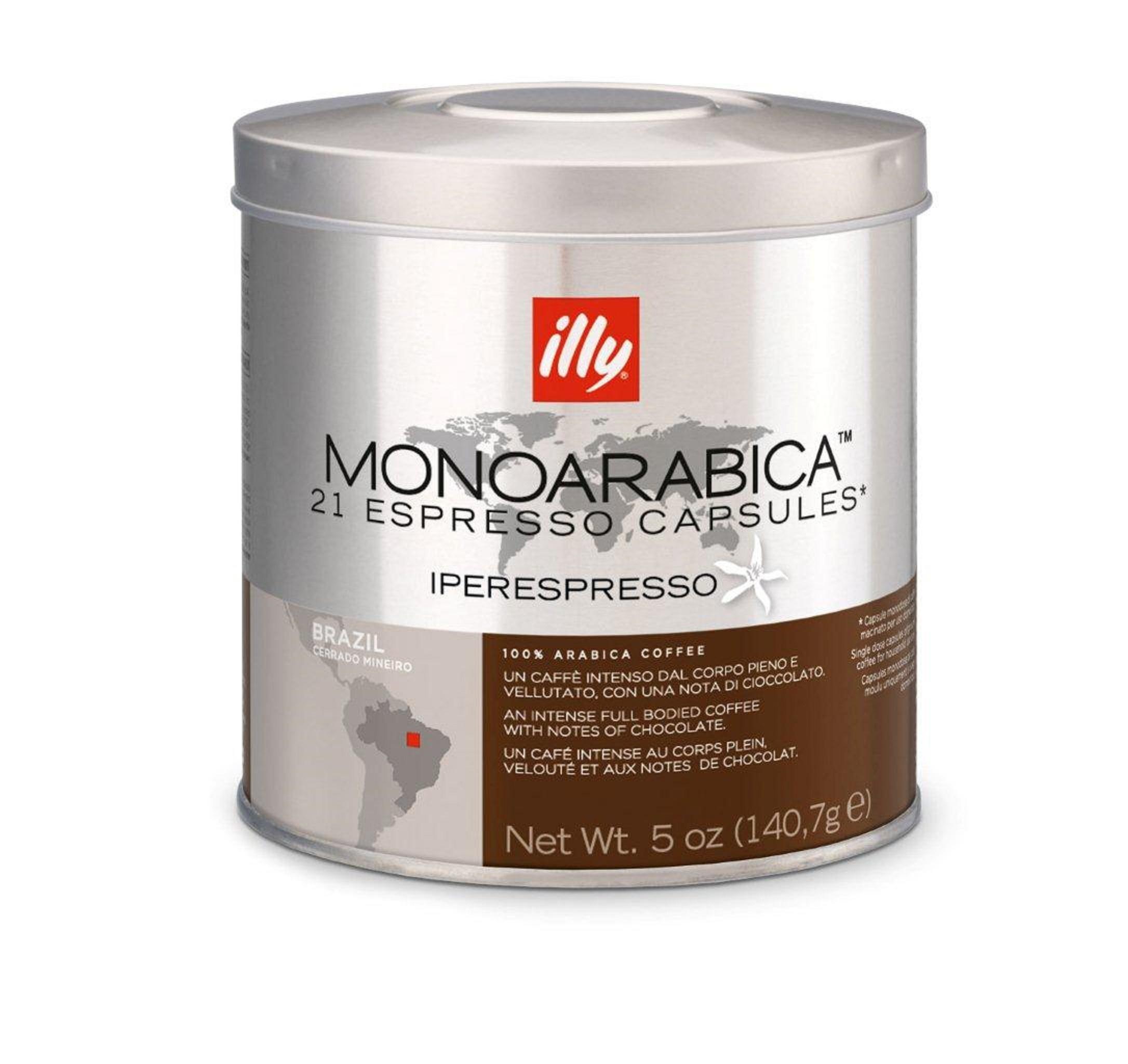Καφές Espresso Κάψουλες Brasil για μηχανή Illy 21 τεμ (140,7 g)