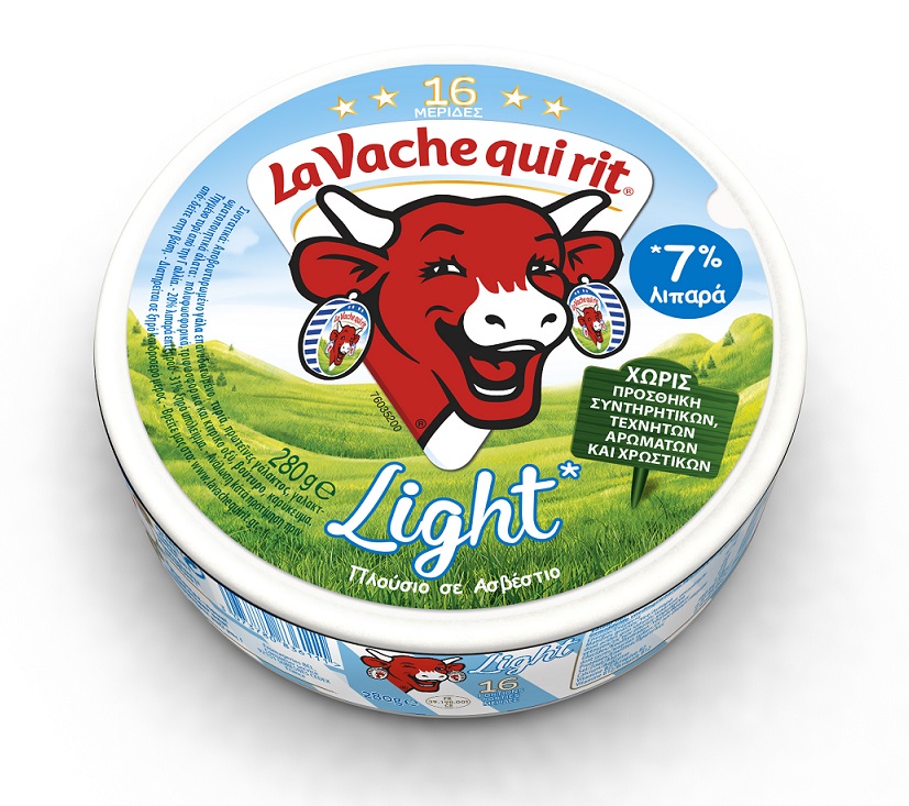 Τρίγωνο τυράκι light 16 μερίδες La vache qui rit (280g)