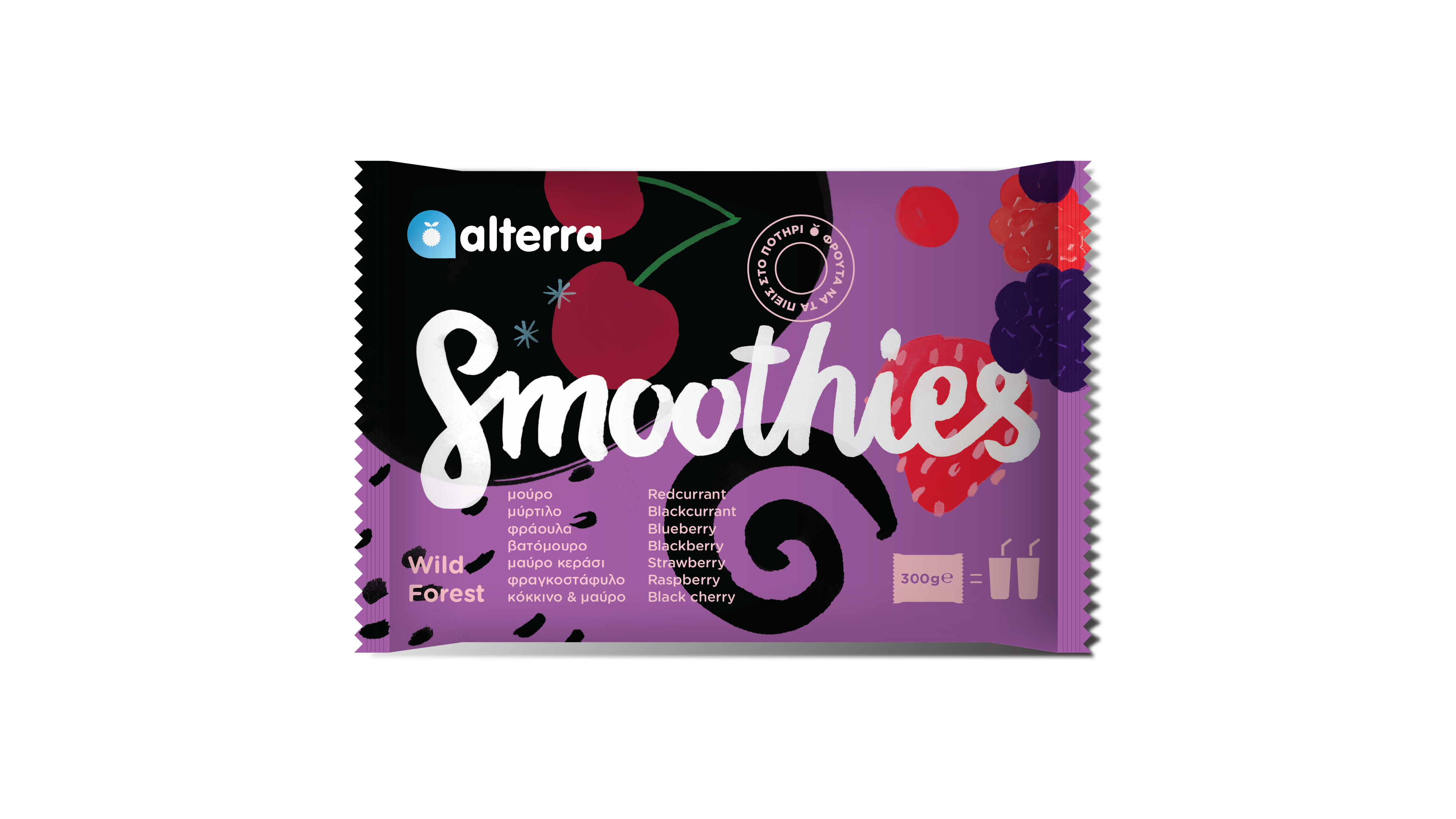 Smoothies Wild Forest Alterra (300 g)