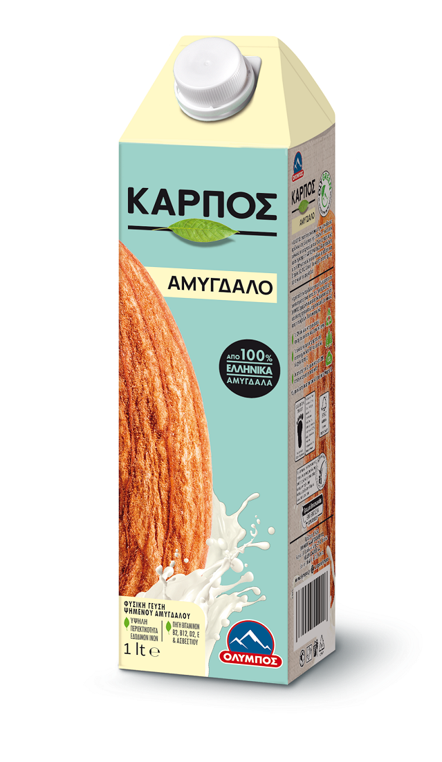 Ελληνικά Γαλακτοκομεία Α.Ε. Ρόφημα Αμυγδάλου ΟΛΥΜΠΟΣ (1.0 lt)
