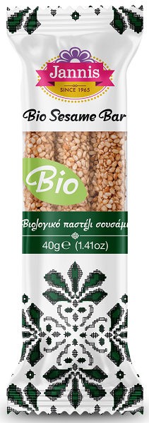 Παστέλι Σουσάμι Βιολογικό “Bio Sesame” Jannis (40g)