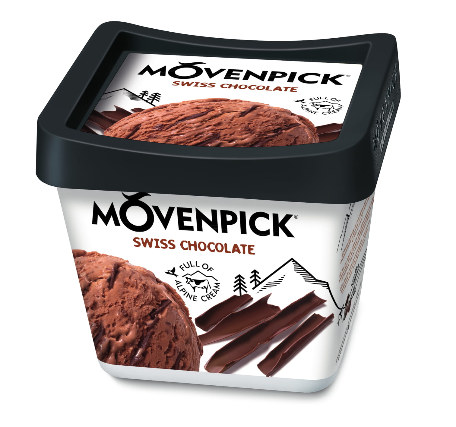 ΠΑΓΩΤΌ SWISS CHOCOLATE MOVENPICK (500 ML)