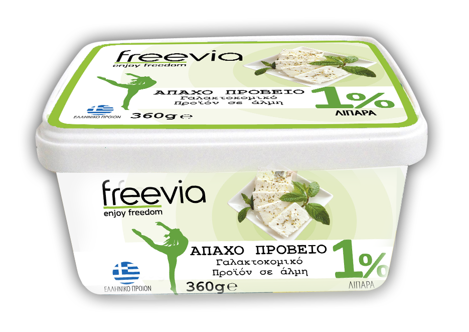 Πρόβειο γαλακτοκομικό προϊόν σε άλμη 1% λιπαρά Freevia (360g)