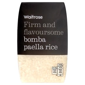 Ρύζι Bomba Paella Waitrose (500g)
