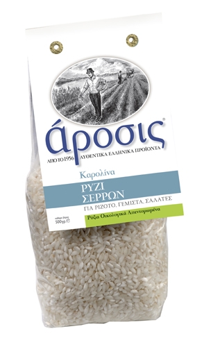 Ρύζι Καρολίνα Σερρών Άροσις (500g)