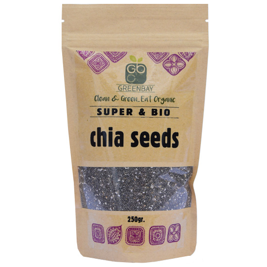 Βιολογικοί Σπόροι Chia Green bay (250g)