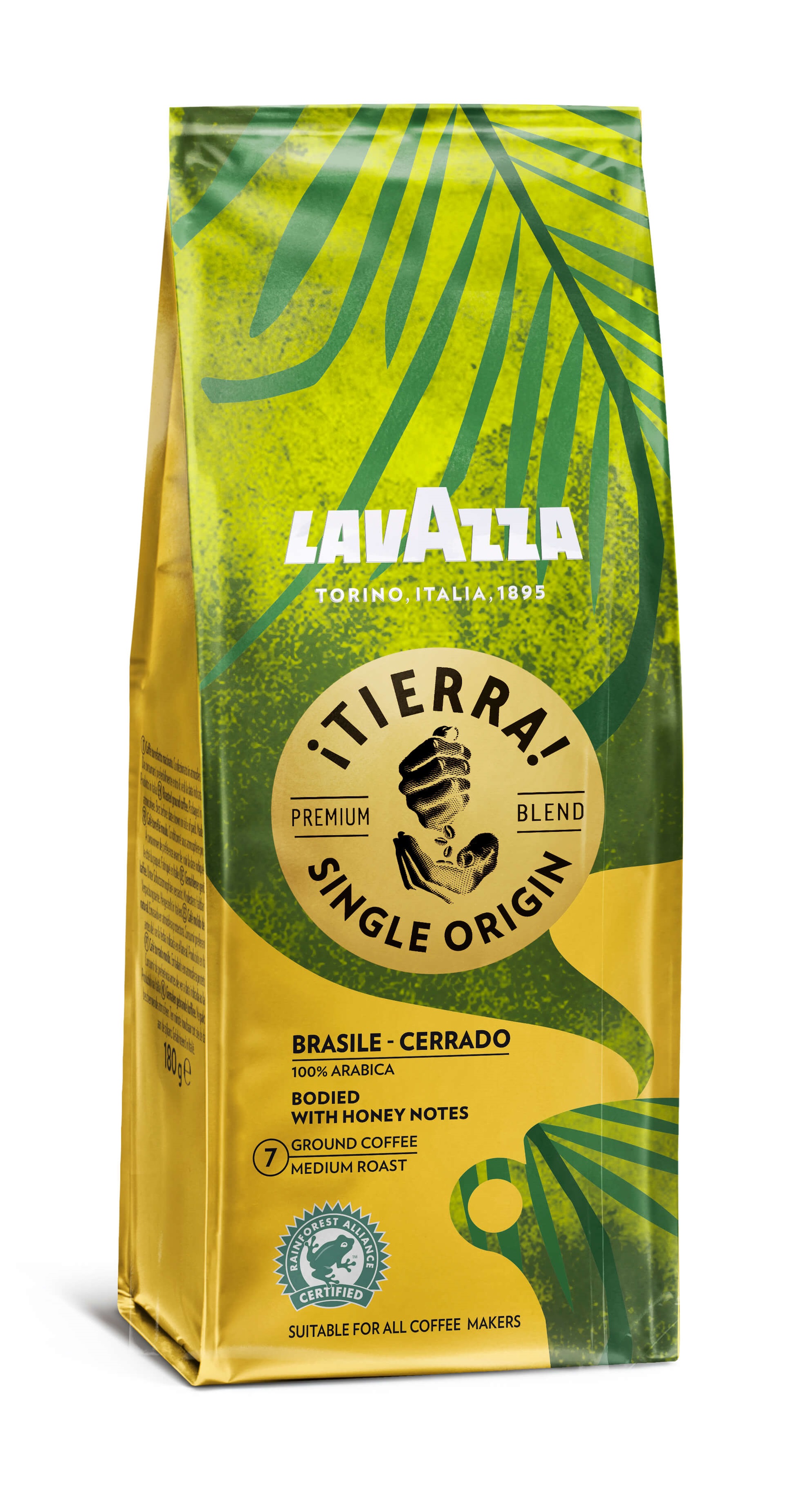 Καφές Φίλτρου Cerrado Brazil 100% Arabica Single Origin Lavazza (180 g)