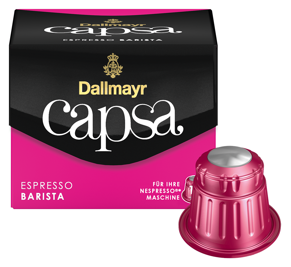 Κάψουλες Espresso Capsa Barista 10k (Ένταση 8) Dallmayr (10 καψ x 56 g)