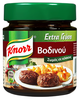 Ζωμός σε Kόκκους με Extra Γεύση Βοδινού Knorr (2x132g) το 2ο τεμ -50%