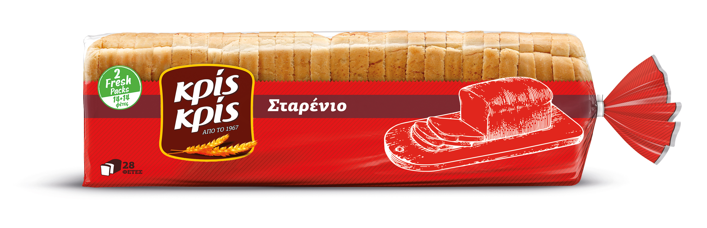 Ψωμί του τοστ Σταρένιο Κρις Κρις (700 g)