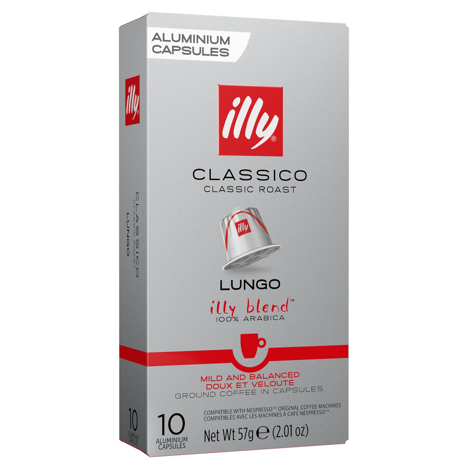 Κάψουλες Espresso Lungo Illy (10 τεμ) -0,50€