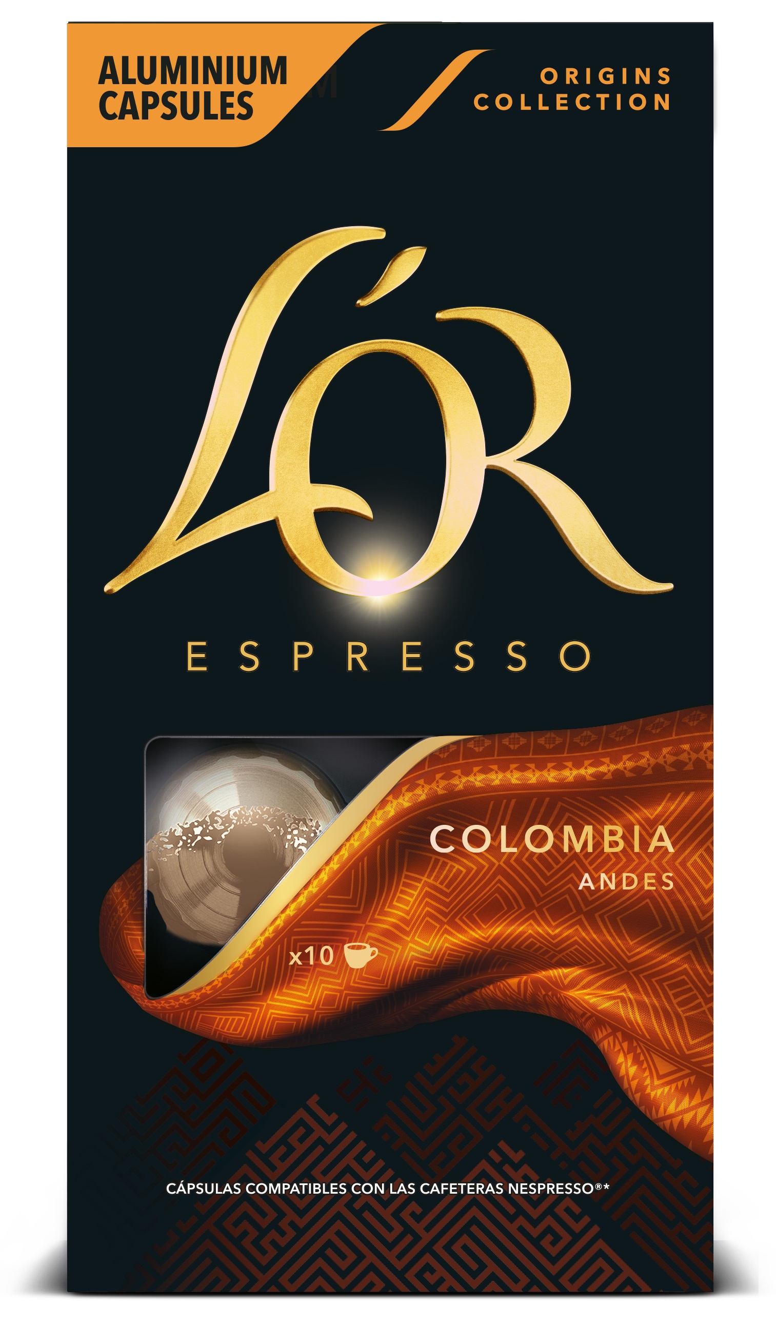 Κάψουλες Espresso Colombia L’OR (10 τεμ)