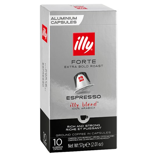 Κάψουλες Espresso Forte Illy (10 τεμ) -0,50€