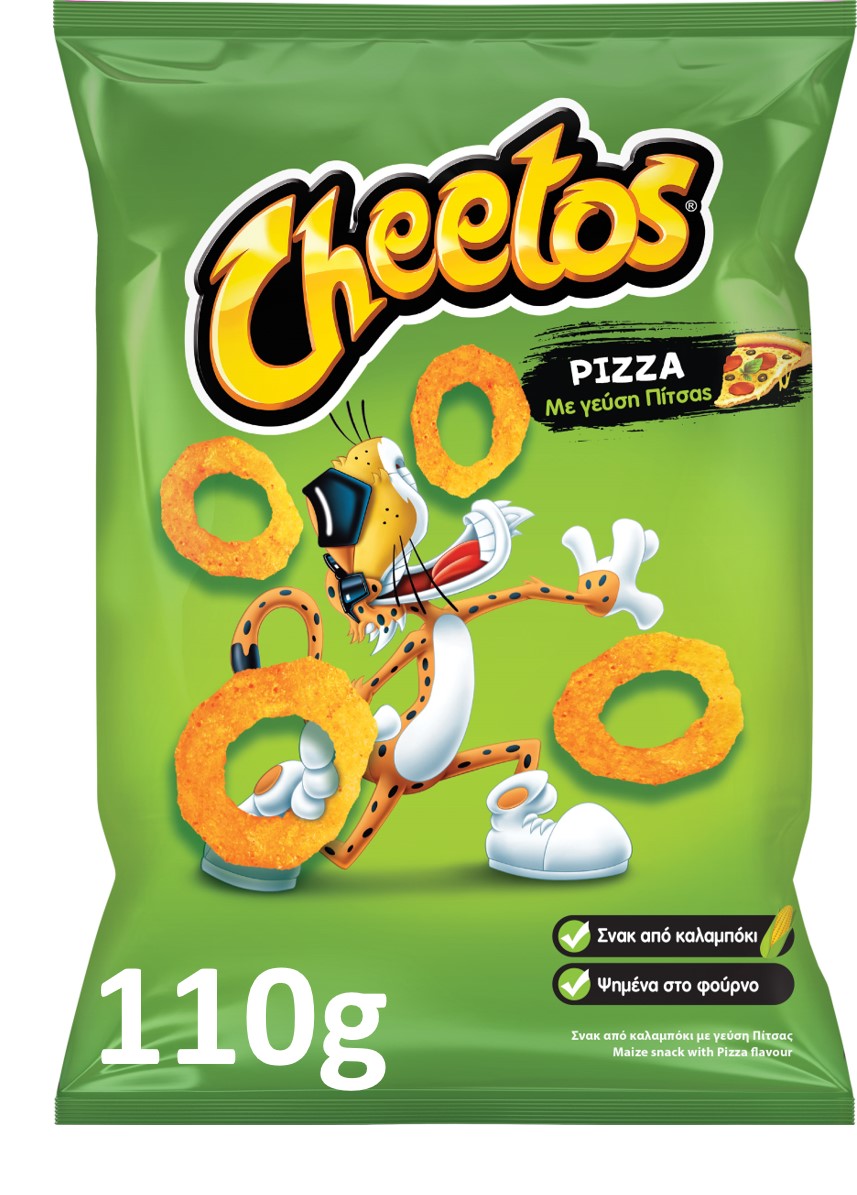 Σνακ από καλαμπόκι Pizza Cheetos (110 g)