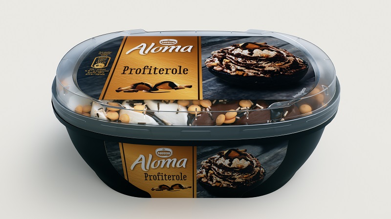 Παγωτό Προφιτερόλ Aloma (900 ml)