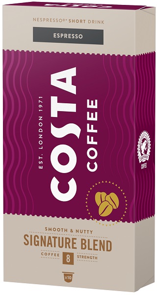 Κάψουλες Espresso Signature Blend Costa Coffee (10 τεμ)
