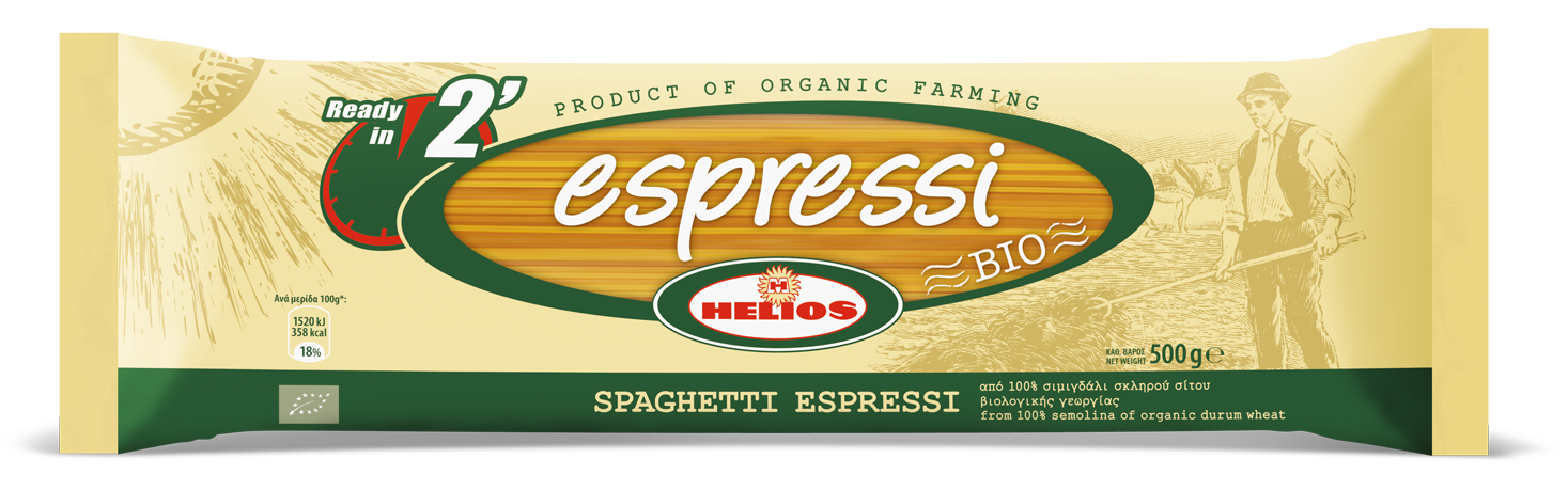 Βιολογικό Spaghetti Espressi Ήλιος (500 g)