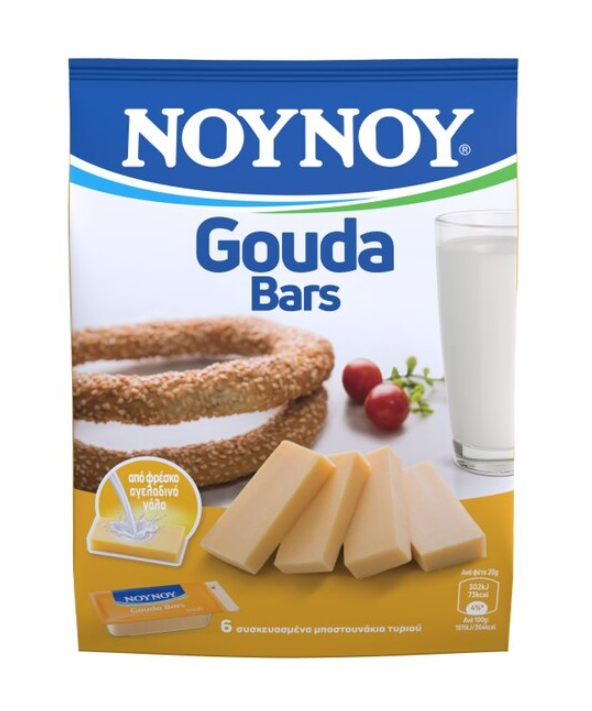 Τυράκια Gouda bars NOYNOY (6×20 g)