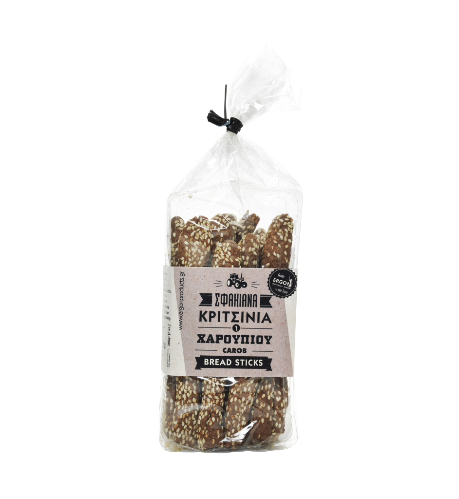 Σφακιανά Κριτσίνια Χαρουπιού ERGON (200g)