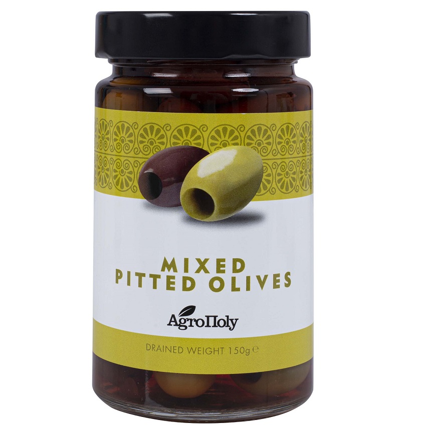 Ελιές Ανάμεικτες Εκπυρηνωμένες Agropoly (165 g)
