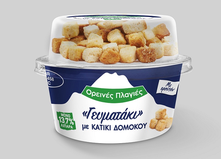 Κατίκι Δομοκού Γευματάκι με κρουτόν Π.Ο.Π. Δομοκός,Ορεινές Πλαγιές (142g)