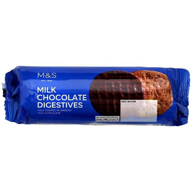 Μπισκότα Digestive με Σοκολάτα Γάλακτος Marks & Spencer (300 g) 4100141939
