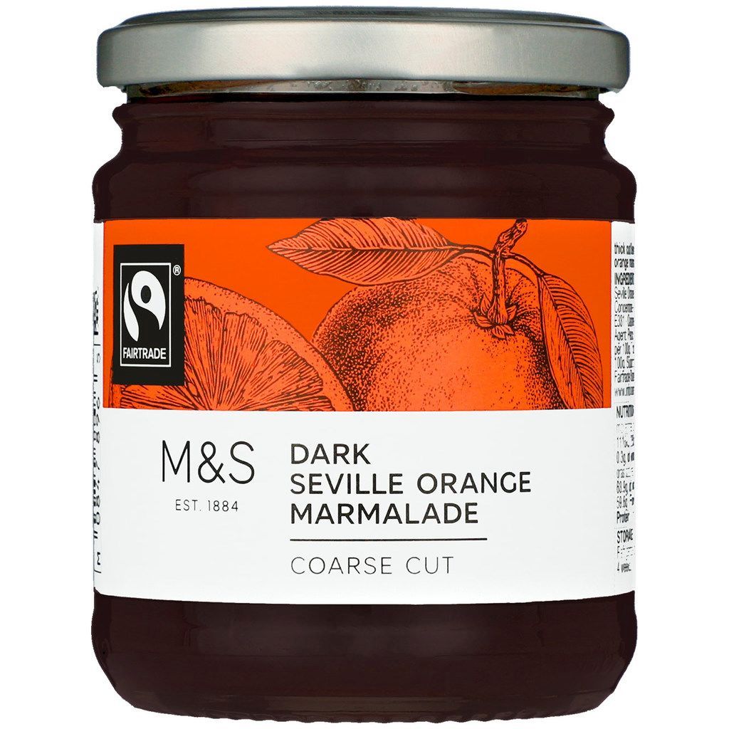 Marks & Spencer Μαρμελάδα με Κομμάτια από Πορτοκάλια Σεβίλλης Marks & Spencer (340g)