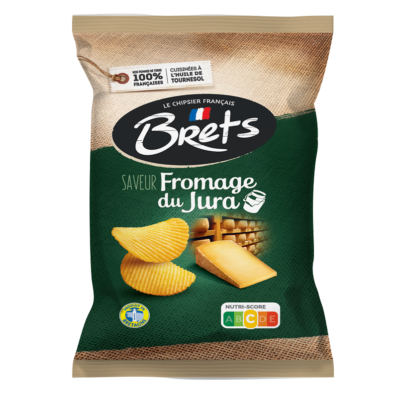 Brets Πατατάκια με Τυρί Jura Brets (125g)