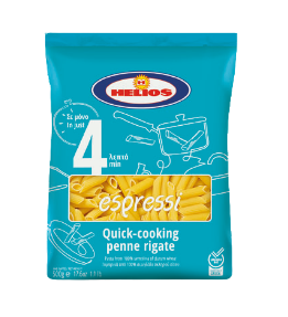 Ήλιος Ζυμαρικά Πέννες Ριγέ Espressi, Ήλιος (500g)