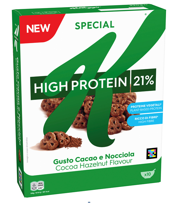 Atlanta Δημητριακά Kellog's High Protein 21% (320g)