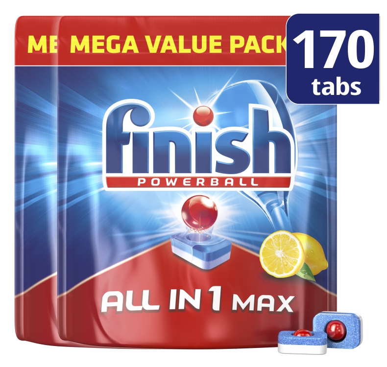 Ταμπλέτες Πλυντηρίου Πιάτων All in 1 Finish (2×85 τεμ) τα 2τεμ 24,98€