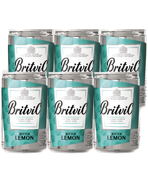 Αναψυκτικό Bitter Lemon Britvic (6×150 ml) -5%