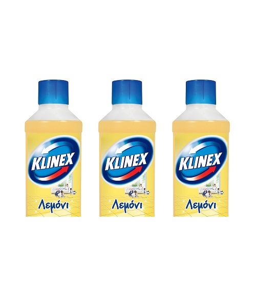 Καθαριστικό Πατώματος με άρωμα Λεμόνι Klinex (1.5 lt) 3Χ -40%