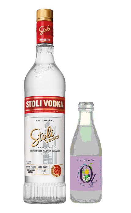 Βότκα Stolichnaya (700 ml) & δώρο αναψυκτικό Yuzu – Cucumber Oz (250 ml)