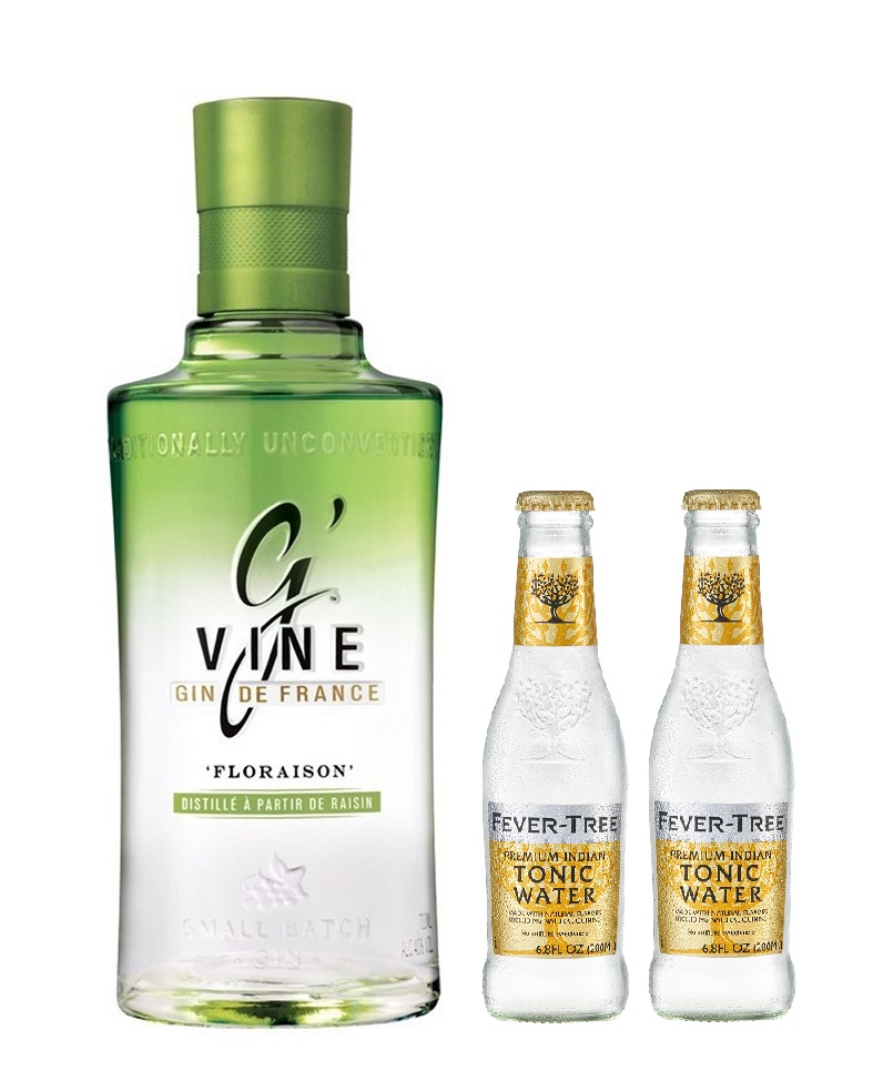 Τζιν G’ Vine (700 ml) & δώρο Indian Tonic Fever Tree (2×200 ml)