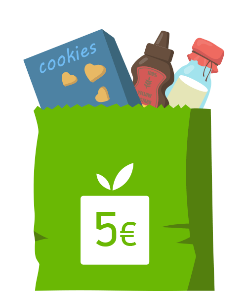 e-Fresh Καλάθι PRAKSIS με 5 προϊόντα για Μονογονεϊκές Οικογένειες & Ηλικιωμένους