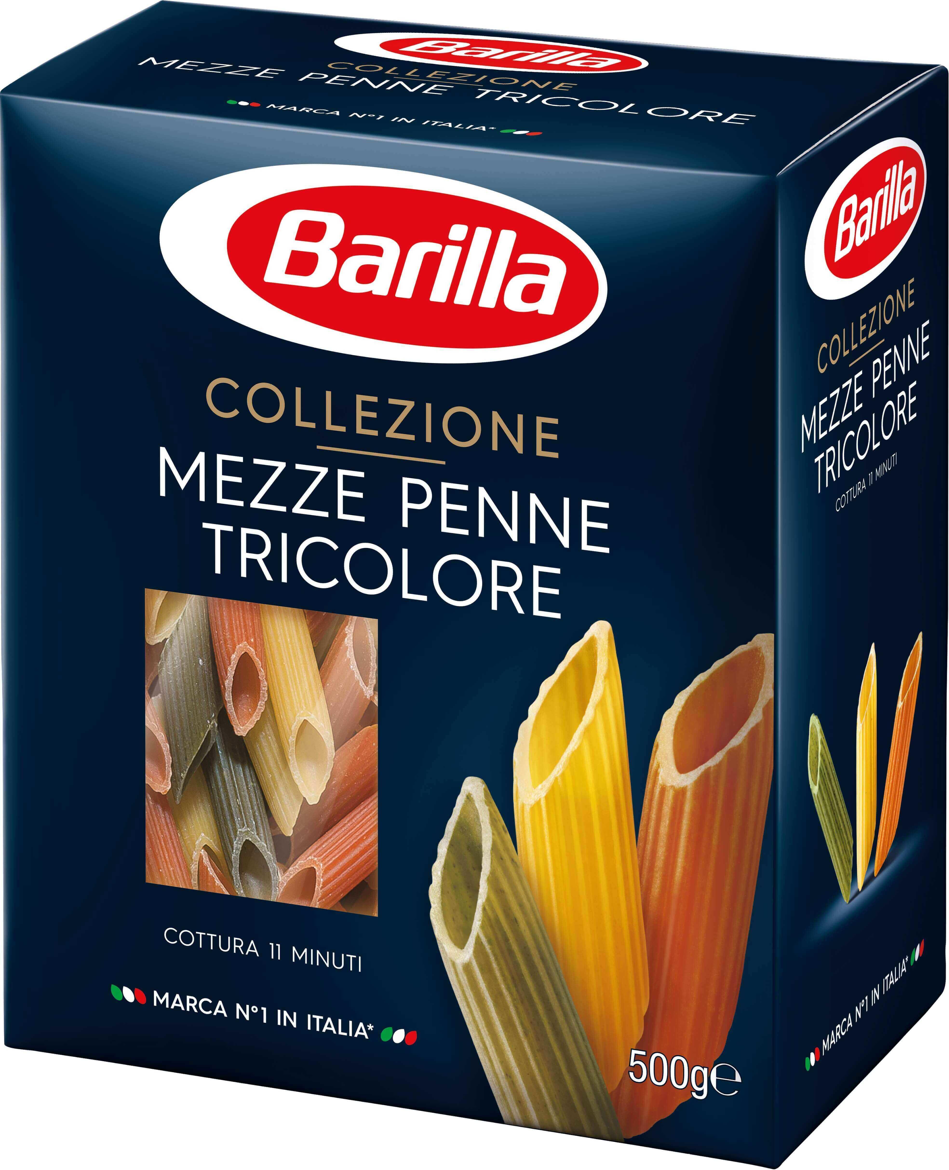 Πένες Τρικολόρε Barilla (2x500g) τα 2 τεμ -0,40€