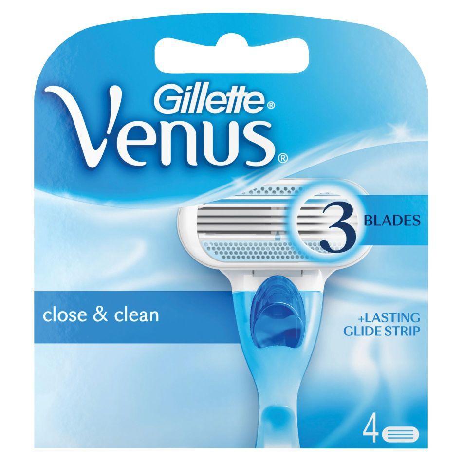 P&G Ανταλλακτικά Ξυραφάκια Venus Gillette 2συσκ. -4(2Χ4τεμ)
