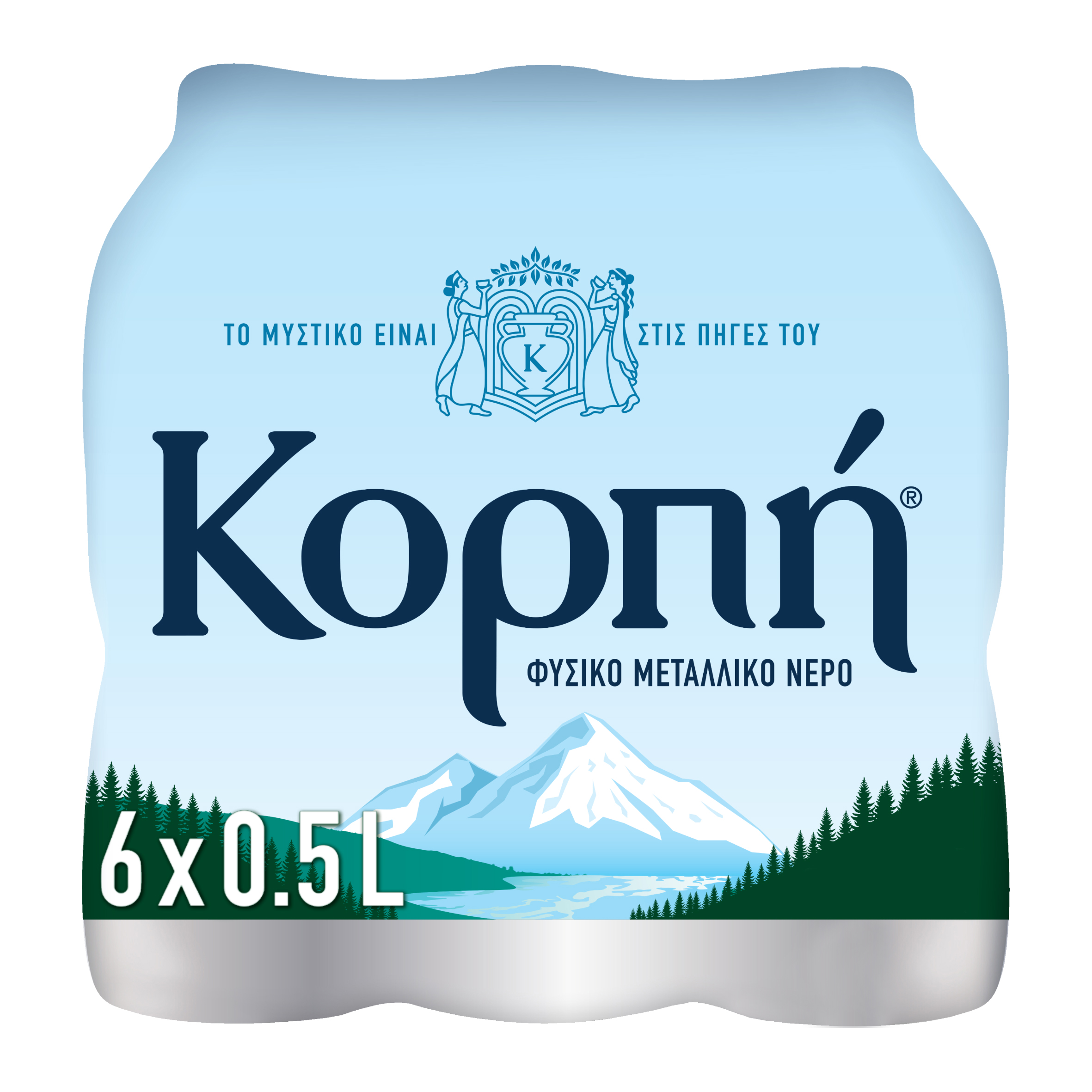 Νερό Φυσικό Μεταλλικό Κορπή (6×500 ml)