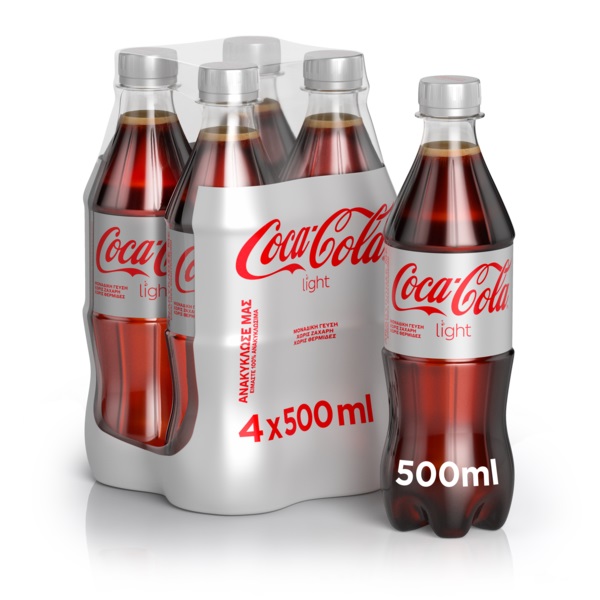 The Coca Cola Company Coca-Cola Light (4x500 ml)