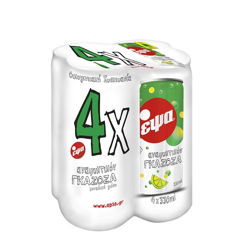 Γκαζόζα Κουτί Έψα (4×330 ml)